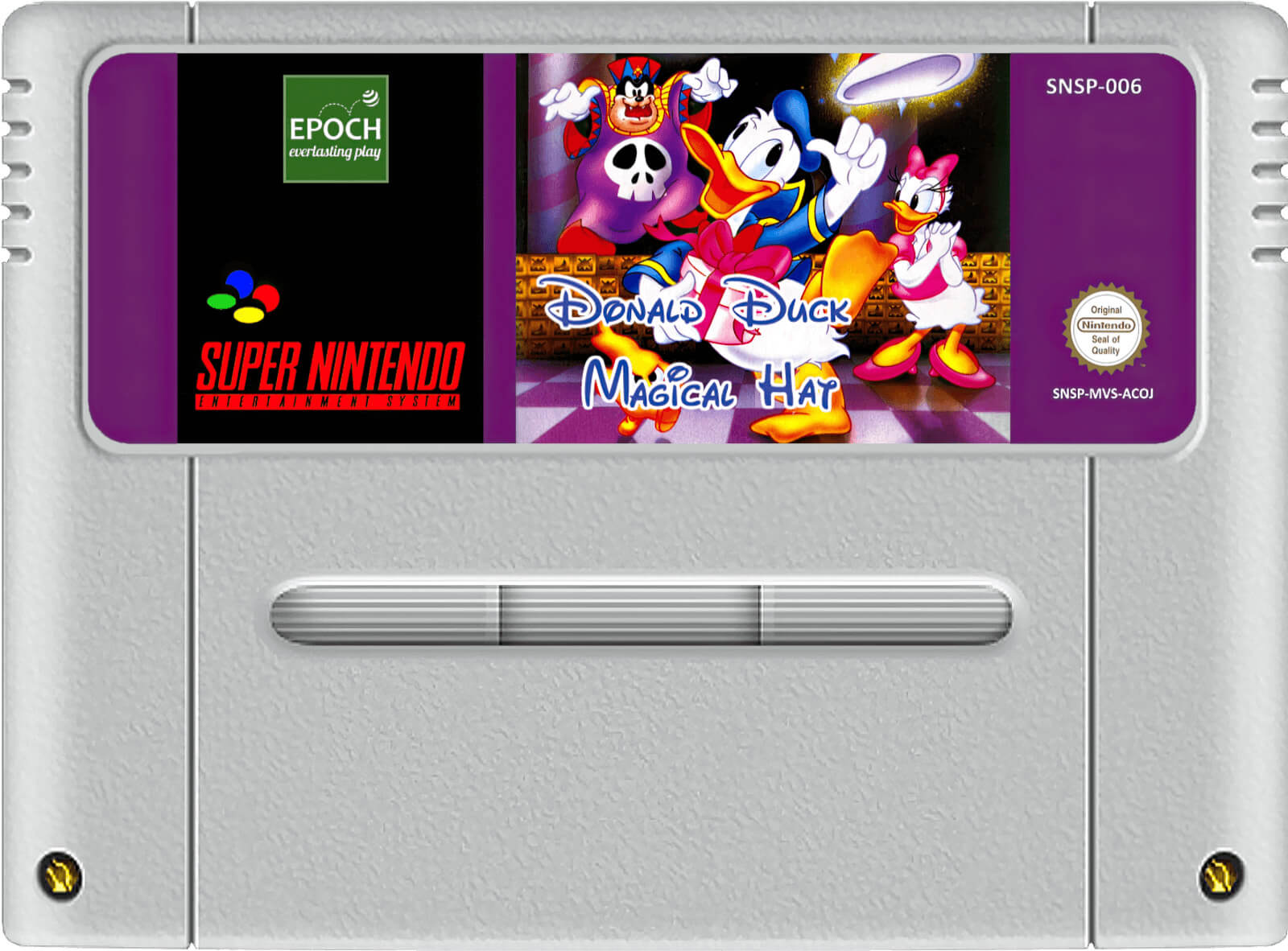 Пиратский картридж Donald Duck and the Magical Hat для Super Nintendo
